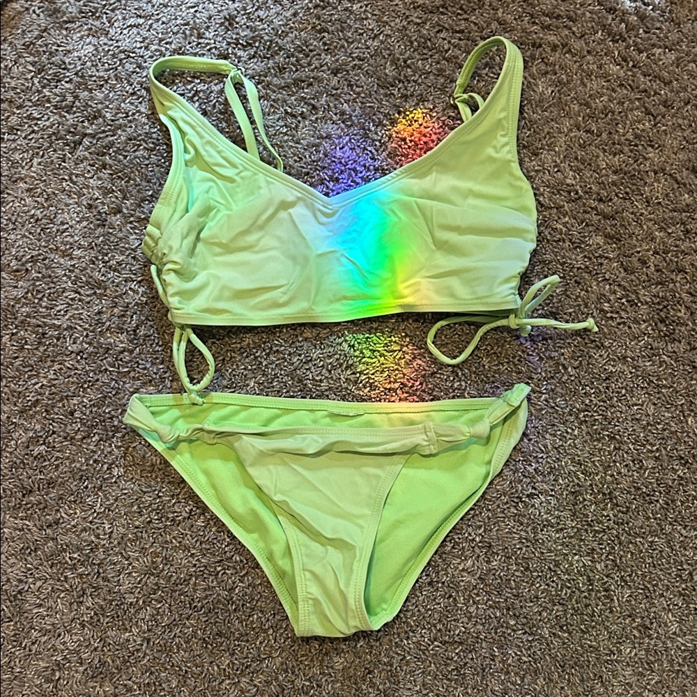 Lime Green Bikini Set
